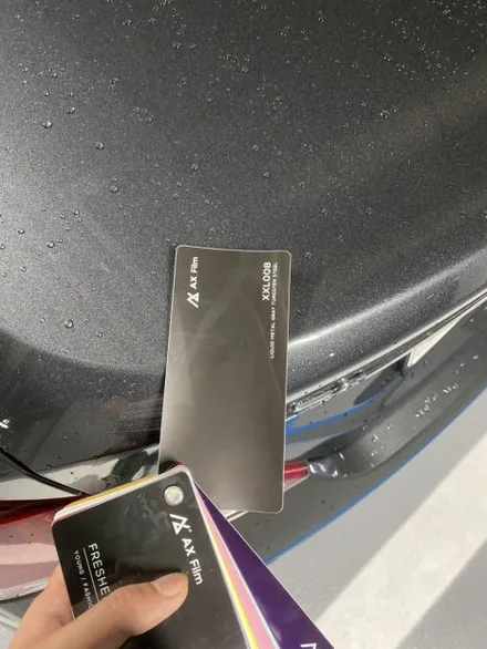 G70 고광택랩핑 여성 오너께서 타기엔 너무 어두운 그레이라서 벤츠 셀레나이트 그레이로 변신 / 울산광역시 울주군