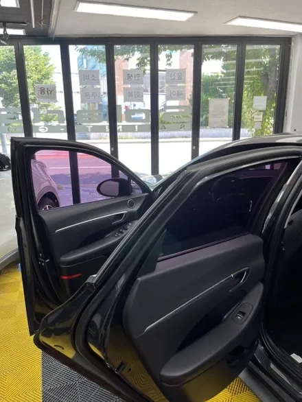 남창 스포티지 측후면 썬팅 재시공 | 🚗 전면은 그대로, 측후면만 교체! 부분 썬팅 재시공의 정답 / 울산광역시 울주군