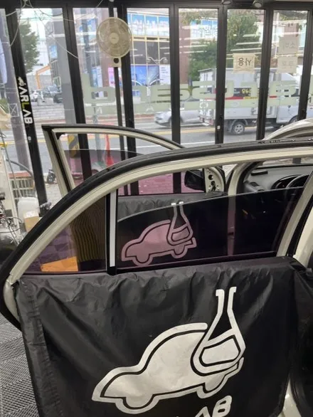 망양 모닝 전체 썬팅 재시공  | 솔라가드 스모크 전면 35% 측후면 15% | 🚗  썬팅 재시공, 변색된 필름은 교체가 답입니다 / 울산광역시 울주군