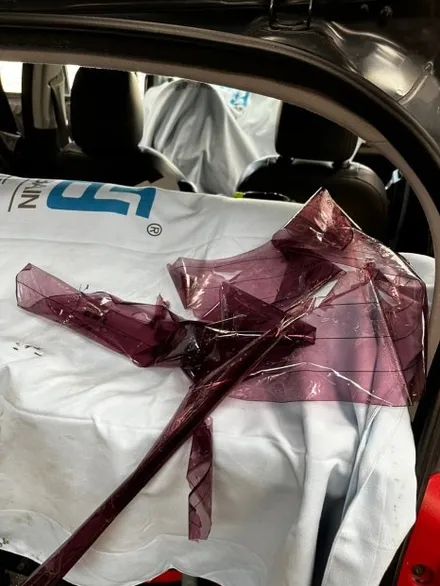 울산 온산 스파크 썬팅 재시공 ｜ 보라색 변색 필름 제거 & 열선 손상 없이 완벽 시공 - 카랩 최고!! / 울산광역시 울주군