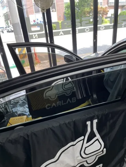 진하 에쿠스 전체 썬팅 재시공  | 솔라가드 수프림 전면 30%, 측후면 10% | 🚙 기포·갈색 변색 제거 후 솔라가드 수프림으로 새단장 / 울산광역시 울주군