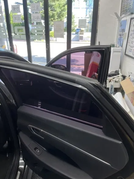 남창 스포티지 측후면 썬팅 재시공 | 🚗 전면은 그대로, 측후면만 교체! 부분 썬팅 재시공의 정답 / 울산광역시 울주군