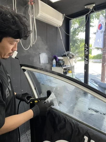 청량 K3 전체 썬팅 재시공  | 솔라가드 차콜 전면 32%, 측후면 13% | 🚌 갈색 변색·아지랑이 현상 해결 / 울산광역시 울주군