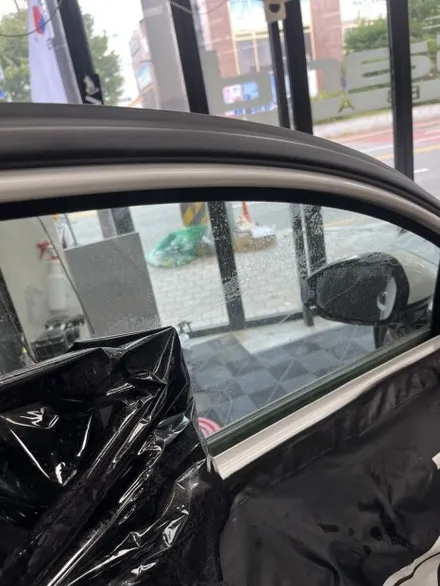 덕하 K5 전체 썬팅 재시공 | 솔라가드 차콜 전면 32% 측후면 13% | 🚗     뜨거운 차량 실내, 썬팅 교체로 해결한 K5 / 울산광역시 울주군