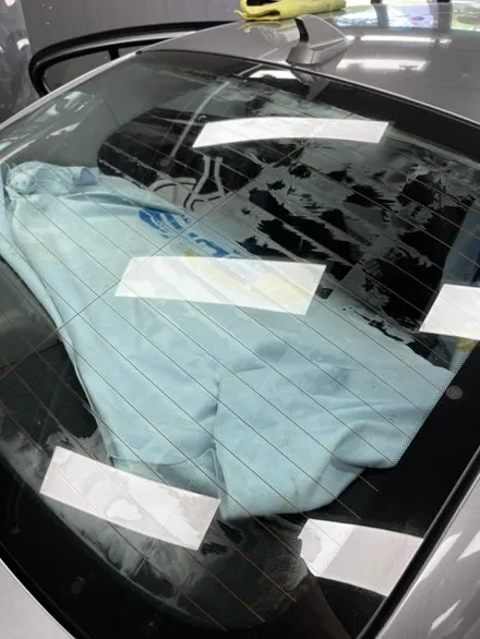 울산 남구 르노 SM3 썬팅 재시공 | 솔라가드 스모크 전면 35%, 측후면 15% | 🚙 썬팅 재시공으로 새 차처럼! 르노 SM3 솔라가드 스모크! / 울산광역시 울주군