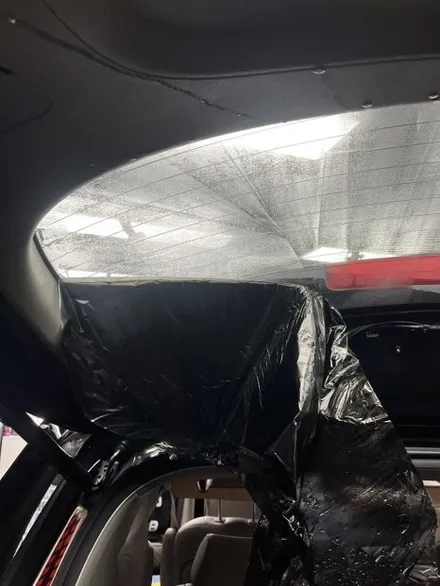 덕신 그랜드 카니발 전체 썬팅 재시공 | 솔라가드 차콜 전체 13% | 🚙 보라색 변색 해결, 차콜 13%로 프라이버시까지 / 울산광역시 울주군