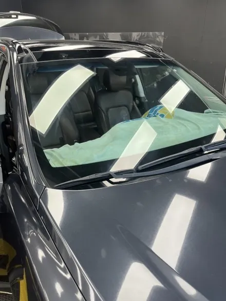 덕하 싼타페 DM 썬팅 재시공 | 솔라가드 스모크  35% | 🚙열차단 안 되는 썬팅, 기포·보라색 변색 해결, 솔라가드 스모크로 리셋 / 울산광역시 울주군