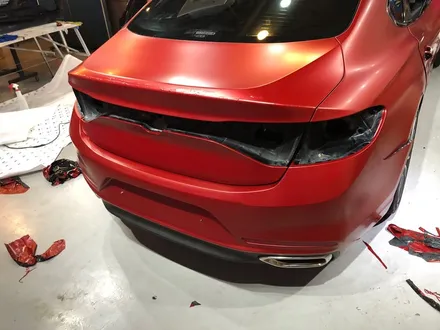 자동차랩핑#3 그랜저IG - 사틴 뱀파이어 레드 풀랩핑 시공 / Professional Wrapping Shop CAR Limited / 인천 남동구 구월동