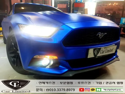 포드 머스탱 전체랩핑 시공 / Professional Wrapping Shop CAR Limited[카리미티드] / 인천랩핑 / 구월동랩핑 / 인천 남동구 구월동
