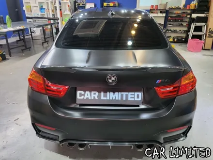 BMW M4 전체랩핑 시공 / 에이버리 슈프림 사틴 블랙 / 인천랩핑 / 구월동랩핑 / 랩핑 / 카 리미티드[CAR LIMITED] / 인천, 부평, 부천
