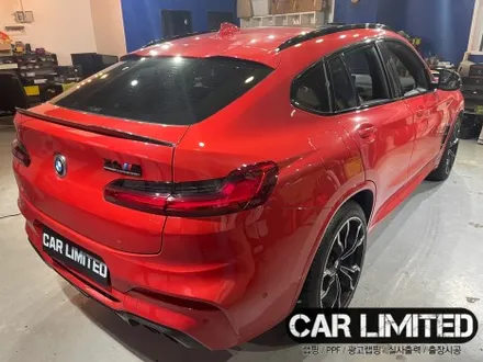 BMW X4M 전체랩핑 시공 / 에이버리 슈프림 사틴 블랙 / 인천랩핑 / 구월동랩핑 / 랩핑 / 카 리미티드[CAR LIMITED] / 인천, 부평, 부천
