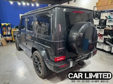 벤츠 G63 크롬죽이기·라이트필름 시공 / 3M 2080 유광 블랙 / 인천랩핑 / 구월동랩핑 / 랩핑 / 카 리미티드[CAR LIMITED] / 인천, 부평, 부천