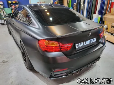 BMW M4 전체랩핑 시공 / 에이버리 슈프림 사틴 블랙 / 인천랩핑 / 구월동랩핑 / 랩핑 / 카 리미티드[CAR LIMITED] / 인천, 부평, 부천