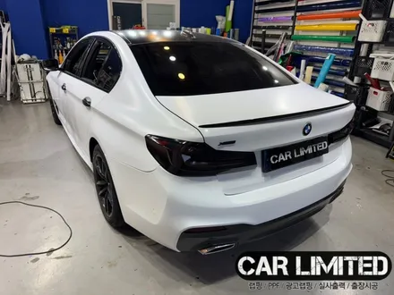 BMW 520D 라이트필름 시공 / 인천랩핑 / 구월동랩핑 / 랩핑 / 카 리미티드[CAR LIMITED] / 인천 남동구 구월동