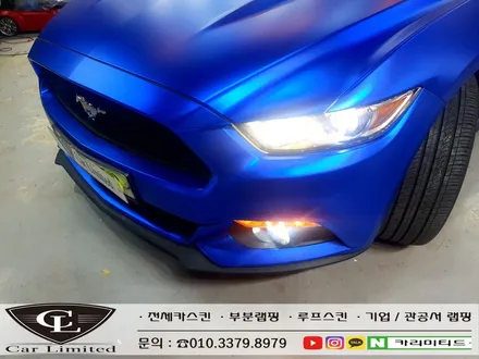 포드 머스탱 전체랩핑 시공 / Professional Wrapping Shop CAR Limited[카리미티드] / 인천랩핑 / 구월동랩핑 / 인천 남동구 구월동