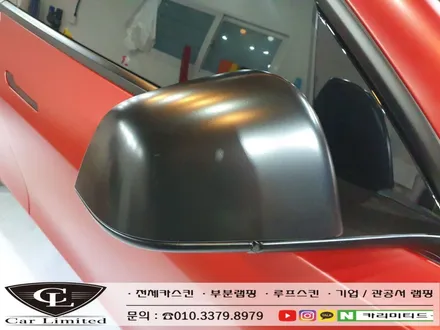 테슬라 모델Y 전체랩핑 시공 / 3M 2080 사틴 뱀파이어 레드 / 인천랩핑 / 구월동랩핑 / 카 리미티드[CAR CARLIMITED] / 인천, 부평, 부천