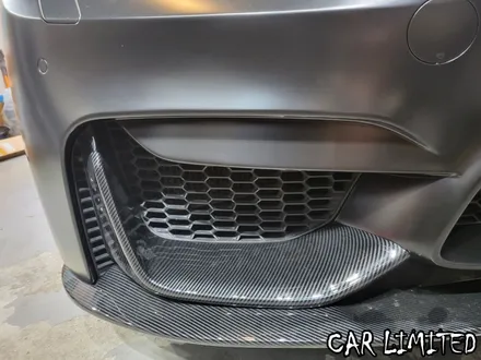 BMW M4 전체랩핑 시공 / 에이버리 슈프림 사틴 블랙 / 인천랩핑 / 구월동랩핑 / 랩핑 / 카 리미티드[CAR LIMITED] / 인천, 부평, 부천