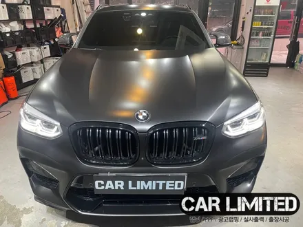 BMW X4M 전체랩핑 시공 / 에이버리 슈프림 사틴 블랙 / 인천랩핑 / 구월동랩핑 / 랩핑 / 카 리미티드[CAR LIMITED] / 인천, 부평, 부천