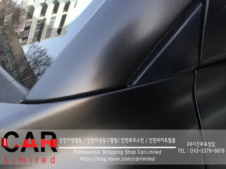 자동차랩핑#9 아반떼 스포츠 - 3M 사틴 블랙 풀랩핑 시공 / Professional Wrapping Shop CAR Limited / 인천 남동구 구월동