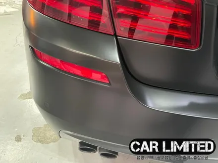 BMW 530D 뒷 범퍼 랩핑 시공 / 에이버리 슈프림 유광 화이트 / 인천랩핑 / 구월동랩핑 / 랩핑 / 카 리미티드[CAR LIMITED] / 인천, 부평, 부천