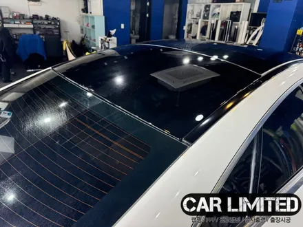 벤츠 E450 쿠페 루프스킨 시공 / 블랙 PPF / 인천랩핑 / 구월동랩핑 / 랩핑 / 카 리미티드[CAR LIMITED] / 인천 남동구 구월동
