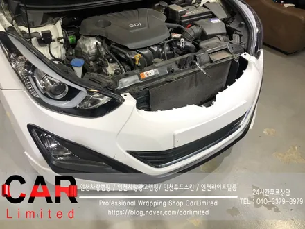 자동차랩핑#5 아반떼MD - 루프스킨 , 앞범퍼 부분 랩핑 시공 / Professional Wrapping Shop CAR Limited / 인천 남동구 구월동