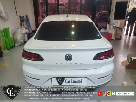 폭스바겐 아테온 루프스킨 시공 / Professional Wrapping Shop CAR Limited[카리티드] / 인천랩핑 / 인천 남동구 구월동