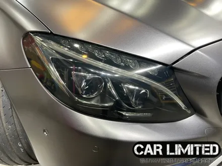 벤츠 C63 라이트필름 시공 / 인천랩핑 / 구월동랩핑 / 랩핑 / 카 리미티드[CAR LIMITED] / 인천, 부평, 부천