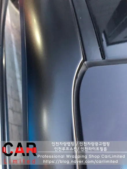 자동차랩핑#9 아반떼 스포츠 - 3M 사틴 블랙 풀랩핑 시공 / Professional Wrapping Shop CAR Limited / 인천 남동구 구월동
