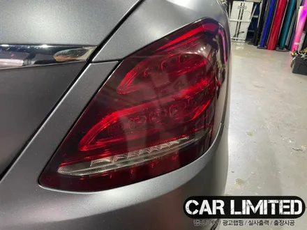 벤츠 C63 라이트필름 시공 / 인천랩핑 / 구월동랩핑 / 랩핑 / 카 리미티드[CAR LIMITED] / 인천, 부평, 부천