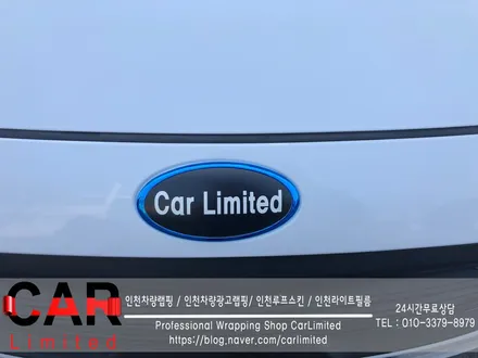 자동차랩핑#12 카니발 - 유광 화이트 풀랩핑 및 블루크롬 부분랩핑 시공 / Professional Wrapping Shop CAR Limited / 인천 남동구 구월동