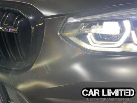 BMW X4M 전체랩핑 시공 / 에이버리 슈프림 사틴 블랙 / 인천랩핑 / 구월동랩핑 / 랩핑 / 카 리미티드[CAR LIMITED] / 인천, 부평, 부천