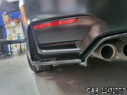 BMW M4 전체랩핑 시공 / 에이버리 슈프림 사틴 블랙 / 인천랩핑 / 구월동랩핑 / 랩핑 / 카 리미티드[CAR LIMITED] / 인천, 부평, 부천