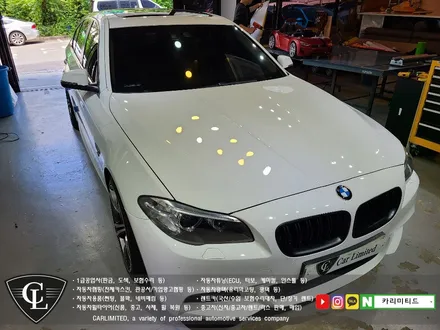 BMW 520D 루프스킨 시공 / Professional Wrapping Shop CAR Limited[카리미티드] / 인천랩핑 / 구월동랩핑 / 인천 남동구 구월동