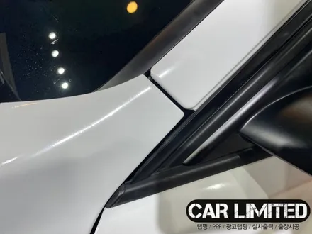 BMW M3 전체랩핑·라이트필름 시공 / 에이버리 슈프림 유광 화이트 / 인천랩핑 / 구월동랩핑 / 랩핑 / 카 리미티드[CAR LIMITED] / 인천, 부평, 부천