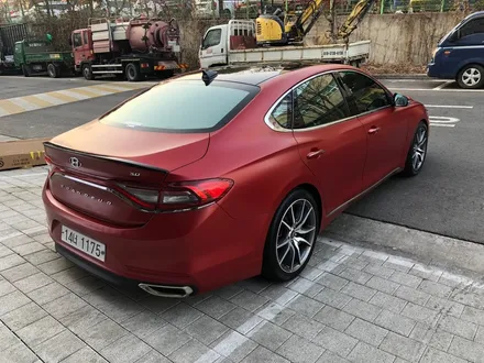 자동차랩핑#3 그랜저IG - 사틴 뱀파이어 레드 풀랩핑 시공 / Professional Wrapping Shop CAR Limited / 인천 남동구 구월동