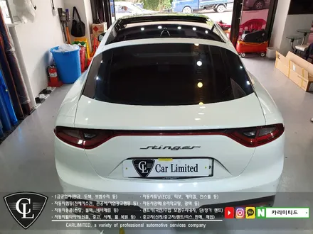 자동차랩핑#35 기아 스팅어 루프스킨 시공 / Professional Wrapping Shop CAR Limited / 인천 남동구 구월동