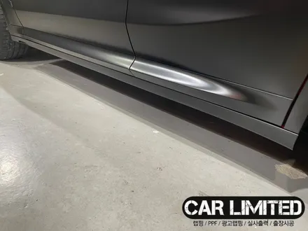 BMW X4M 전체랩핑 시공 / 에이버리 슈프림 사틴 블랙 / 인천랩핑 / 구월동랩핑 / 랩핑 / 카 리미티드[CAR LIMITED] / 인천, 부평, 부천