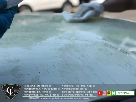 자동차랩핑#27 르노 SM5 루프스킨 재시공 / Professional Wrapping Shop CAR Limited / 인천 남동구 구월동