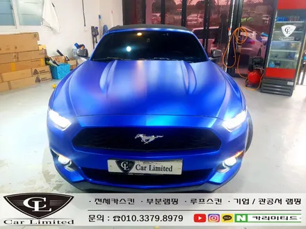 포드 머스탱 전체랩핑 시공 / Professional Wrapping Shop CAR Limited[카리미티드] / 인천랩핑 / 구월동랩핑 / 인천 남동구 구월동