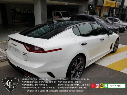 기아 스팅어 루프스킨, 부분랩핑 시공 / Professional Wrapping Shop CAR Limited / 인천랩핑 / 인천 남동구 구월동
