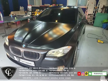 BMW 528i 전체랩핑 시공 / Professional Wrapping Shop CAR Limited[카리미티드] / 인천랩핑 / 구월동랩핑 / 인천 남동구 구월동