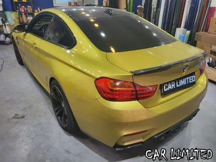 BMW M4 전체랩핑 시공 / 에이버리 슈프림 사틴 블랙 / 인천랩핑 / 구월동랩핑 / 랩핑 / 카 리미티드[CAR LIMITED] / 인천, 부평, 부천