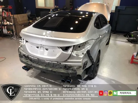 자동차랩핑#32 현대 아반떼 풀랩핑 시공 / Professional Wrapping Shop CAR Limited / 인천 남동구 구월동
