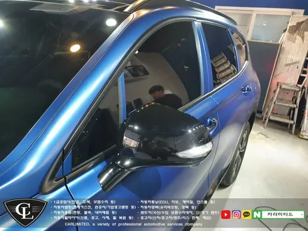 현대 싼타페 전체랩핑 시공 / Professional Wrapping Shop CAR Limited[카리티드] / 인천랩핑 / 인천 남동구 구월동