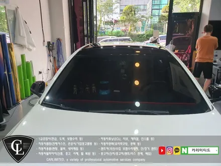 BMW 520D 루프스킨 시공 / Professional Wrapping Shop CAR Limited[카리미티드] / 인천랩핑 / 구월동랩핑 / 인천 남동구 구월동