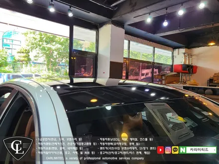 BMW 520D 루프스킨 시공 / Professional Wrapping Shop CAR Limited[카리미티드] / 인천랩핑 / 구월동랩핑 / 인천 남동구 구월동