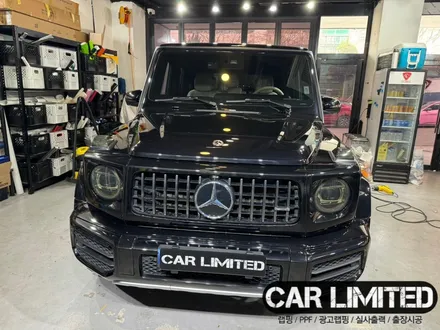 벤츠 G63 라이트필름 시공 / 인천랩핑 / 구월동랩핑 / 랩핑 / 카 리미티드[CAR LIMITED] / 인천, 부평, 부천