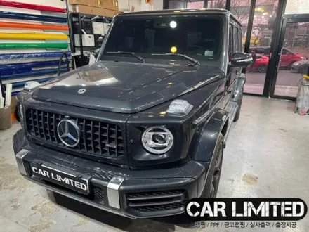 벤츠 G63 크롬죽이기·라이트필름 시공 / 3M 2080 유광 블랙 / 인천랩핑 / 구월동랩핑 / 랩핑 / 카 리미티드[CAR LIMITED] / 인천, 부평, 부천