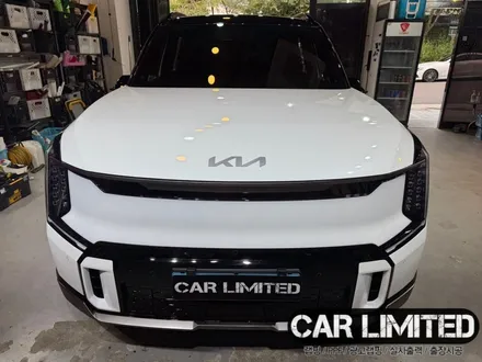 기아 EV9 투톤랩핑 시공 / SNC Tuning 고광택 유광 피아노 블랙 / 인천랩핑 / 구월동랩핑 / 랩핑 / 카 리미티드[CAR LIMITED] / 인천 남동구 구월동